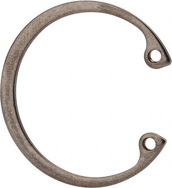 Rotor Clip - 29/64" Bore Diam, Stainless Steel Internal Snap Retaining Ring - Makers Industrial Supply