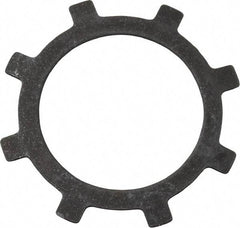 Rotor Clip - 0.015" Thick, Phosphate Finish, Steel Self Locking Internal Retaining Ring - Grade 1060-1090 - Makers Industrial Supply