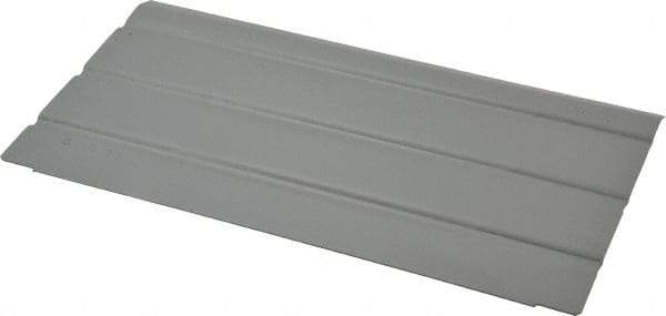 Vidmar - Tool Box Steel Drawer Divider - 7-1/2" Wide x 7-7/8" Deep x 4-1/2" High, Gray, For Vidmar Cabinets - Makers Industrial Supply