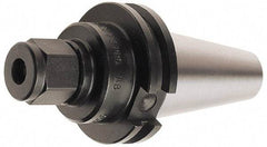 Collis Tool - 1.15" Capacity, 6" Projection, CAT50 Taper Shank, ER40 Collet Chuck - 0.0002" TIR, Through-Spindle & DIN Flange Coolant - Exact Industrial Supply