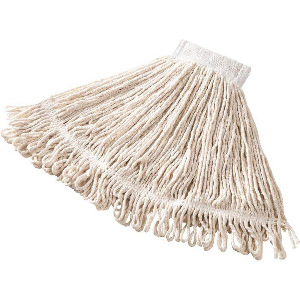 Wet Mop Loop: Side Loading, Medium, White Mop, Cotton DELETE