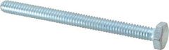 Made in USA - 1/4-20 UNC, 3" Length Under Head Hex Head Cap Screw - Makers Industrial Supply