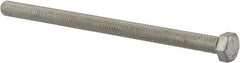 Value Collection - 3/8-16 UNC, 6" Length Under Head Hex Head Cap Screw - Fully Threaded, Grade 5 Steel, Zinc-Plated Finish, 9/16" Hex - Makers Industrial Supply