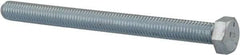 Value Collection - 1/2-13 UNC, 6" Length Under Head Hex Head Cap Screw - Fully Threaded, Grade 5 Steel, Zinc-Plated Finish, 3/4" Hex - Makers Industrial Supply