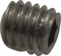 Value Collection - M5x0.80 Metric Coarse, 5mm OAL, Cup Point Set Screw - Grade 18-8 & Austenitic A2 Stainless Steel, 2.5mm Key - Makers Industrial Supply