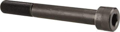 Holo-Krome - 1-1/4 - 7 UNC Hex Socket Drive, Socket Cap Screw - Alloy Steel, Black Oxide Finish, Partially Threaded, 10" Length Under Head - Makers Industrial Supply