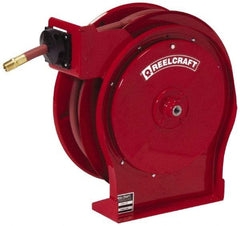 Reelcraft - 35' Spring Retractable Hose Reel - 3,250 psi, Hose Included - Makers Industrial Supply