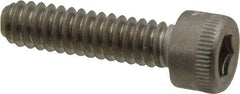 Holo-Krome - #10-24 UNC Hex Socket Drive, Socket Cap Screw - Grade 18-8 Stainless Steel, Uncoated, Fully Threaded, 3/4" Length Under Head - Makers Industrial Supply