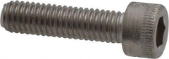 Holo-Krome - #10-32 UNF Hex Socket Drive, Socket Cap Screw - Grade 18-8 Stainless Steel, Uncoated, Fully Threaded, 3/4" Length Under Head - Makers Industrial Supply