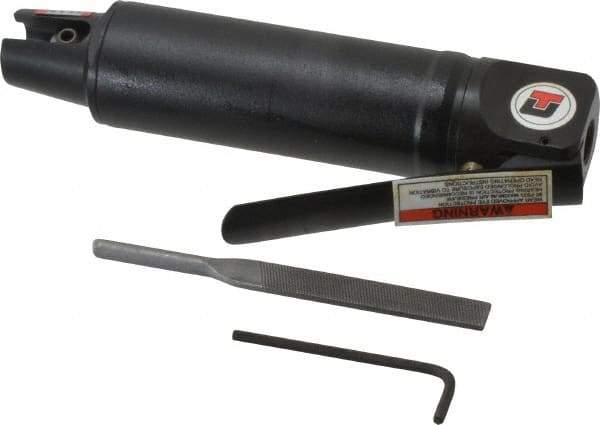 Universal Tool - 14 CFM Air Consumption, 1/4 Inch Long Stroke Air File - 9,000 Blow per Minute, 6.2 bar Air Pressure, 1/4 NPT Inlet - Makers Industrial Supply