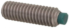 Made in USA - 5/16-18 UNC, 1" Length of Thread, Soft Tip Point Set Screw - Grade 18-8 Stainless Steel - Makers Industrial Supply