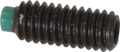 Made in USA - 5/16-18 UNC, 3/4" Length of Thread, Soft Tip Point Set Screw - Grade 8 Alloy Steel - Makers Industrial Supply