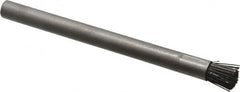 Gordon Brush - Parts Washer Flow-Through Brush - 1/2" Long, Stainless Steel/Nylon Bristles - Makers Industrial Supply