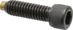 Made in USA - 5/16-18 UNC Hex Socket Drive, Socket Cap Screw - Alloy Steel, Black Oxide Finish, Fully Threaded, 1" Length Under Head - Makers Industrial Supply