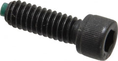 Made in USA - 1/4-20 UNC Hex Socket Drive, Socket Cap Screw - Alloy Steel, Black Oxide Finish, Fully Threaded, 3/4" Length Under Head - Makers Industrial Supply