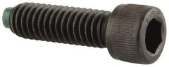 Made in USA - 5/16-18 UNC Hex Socket Drive, Socket Cap Screw - Alloy Steel, Black Oxide Finish, Fully Threaded, 1" Length Under Head - Makers Industrial Supply