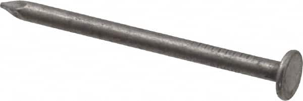 Value Collection - 4D, 13 Gauge, 1-1/2" OAL Common Nails - Ring Shank, Grade 2 Steel, Bright Finish - Makers Industrial Supply