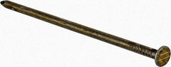 Value Collection - 10D, 11 Gauge, 3" OAL Sinker Nails - Smooth Shank, Grade 2 Steel, Cement Coated Finish - Makers Industrial Supply