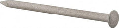 Value Collection - 6D, 12 Gauge, 2" OAL Siding Nails - Smooth Shank, Grade 2 Steel, Uncoated - Makers Industrial Supply