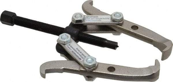 Proto - 4" Spread, 2 Ton Capacity, Gear Puller - 3-1/2" Reach, For Bearings, Gears & Pulleys - Makers Industrial Supply