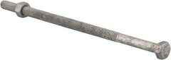 Value Collection - 3/8-16 Thread, 8" Length Under Head, Steel Hex Head Bolt - Hot Dipped Galvanized Coated, 9/16" Hex, UNC Thread, ANSI/ASME B18.2.2 & ASME B18.2.1, Grade 2 - Makers Industrial Supply