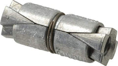 Value Collection - 5/16" Diam, 5/8" Drill, 1-1/4" OAL, Double Expansion Concrete Anchor - Zinc - Makers Industrial Supply