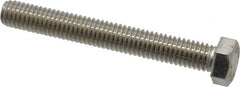 Value Collection - 3/8-16 UNC, 3" Length Under Head Hex Head Cap Screw - Fully Threaded, Grade 18-8 Stainless Steel, 9/16" Hex - Makers Industrial Supply