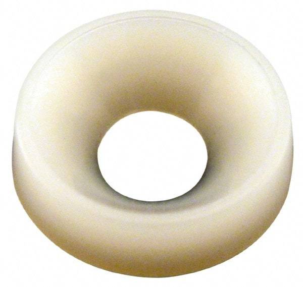 Made in USA - 2.92mm Thick, Nylon, Standard Countersunk Washer - 4.34mm ID x 12.95mm OD - Makers Industrial Supply