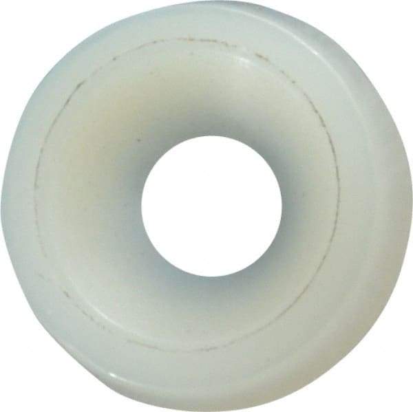 Made in USA - 2.54mm Thick, Nylon, Standard Countersunk Washer - 3.63mm ID x 11.1mm OD - Makers Industrial Supply