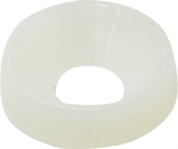 Made in USA - 4.57mm Thick, Nylon, Standard Countersunk Washer - 6.6mm ID x 17.35mm OD - Makers Industrial Supply