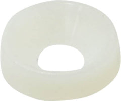 Made in USA - 4.57mm Thick, Nylon, Standard Countersunk Washer - 6.6mm ID x 17.35mm OD - Makers Industrial Supply