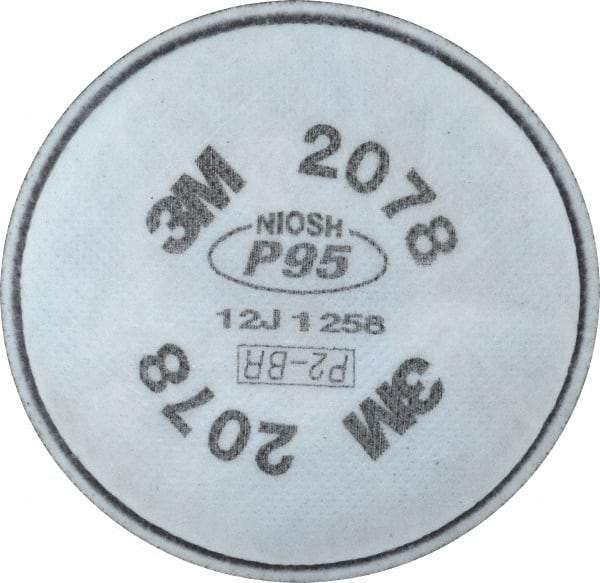 3M - Light Blue P95 Filter - Series 2000, Protects Against Acid Gas, Organic Vapor - Makers Industrial Supply