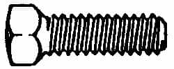 Value Collection - 9/16-12 UNC, 1-1/2" Length Under Head, Cup Point Set Screw - Grade 2 Alloy Steel - Makers Industrial Supply