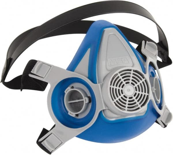 MSA - Series Advantage 200 LS, Size M Half Mask Respirator - 2-Point Suspension, Bayonet Connection - Makers Industrial Supply