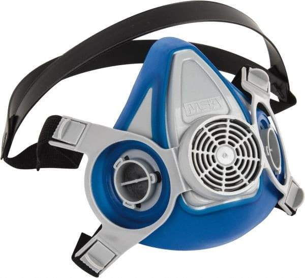 MSA - Series Advantage 200 LS, Size L Half Mask Respirator - 2-Point Suspension, Bayonet Connection - Makers Industrial Supply