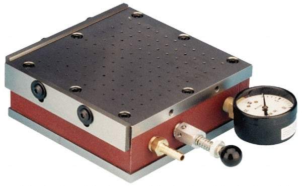 Suburban Tool - 18" Long x 6" Wide x 2-1/4" High, 1/2 Min Pump hp, S2 Sine Plate Compatibility, Vacuum Chuck - Square & Parallel to within 0.0004, 1/4 NPT Connector - Makers Industrial Supply