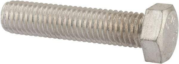 Value Collection - 1/2-13 UNC, 2-1/4" Length Under Head Hex Head Cap Screw - Grade 2024T4 Aluminum, 3/4" Hex - Makers Industrial Supply