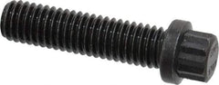 Value Collection - 7/16-14 UNC, 1-3/4" Length Under Head, 12 Point Drive Flange Bolt - 1-3/4" Thread Length, 170M PSI Alloy Steel, Smooth Flange, Uncoated - Makers Industrial Supply