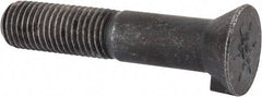 Value Collection - 7/8-9 UNC, 4-1/2" Length Under Head Bucket Tooth Bolt - Grade 8 Steel, Uncoated - Makers Industrial Supply