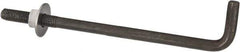 Value Collection - 5/8-11, 12" OAL Bent Anchor Bolt - Grade 2 Steel - Makers Industrial Supply