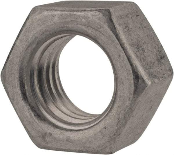 Value Collection - 5/8-11 UN Aluminum Right Hand Hex Nut - 15/16" Across Flats, 35/64" High, Uncoated - Makers Industrial Supply