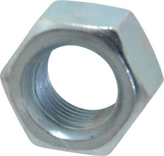 Value Collection - 5/8-18 UNF Steel Right Hand Hex Nut - 15/16" Across Flats, 35/64" High, Zinc-Plated Finish - Makers Industrial Supply