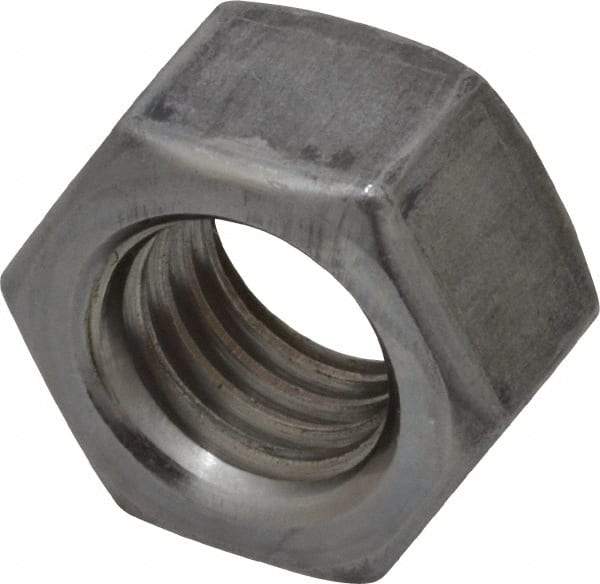 Value Collection - 5/8-11 UNC Steel Right Hand Hex Nut - 15/16" Across Flats, 0.5469" High, Uncoated - Makers Industrial Supply