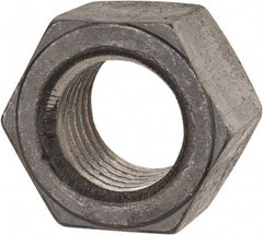 Value Collection - 1-1/4 - 7 UN Steel Right Hand Hex Nut - 1-7/8" Across Flats, 1-1/16" High, Uncoated - Makers Industrial Supply