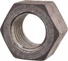 Value Collection - 1-3/8 - 6 UNC Steel Right Hand Hex Nut - 2-1/16" Across Flats, 1-11/64" High, Uncoated - Makers Industrial Supply