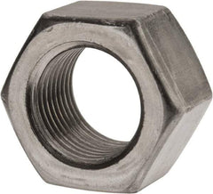 Value Collection - 3/4-16 UNF Steel Left Hand Hex Nut - 1-1/8" Across Flats, 41/64" High, Uncoated - Makers Industrial Supply