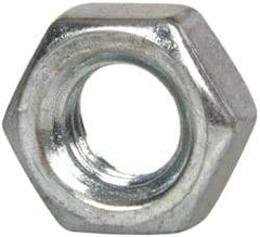 Value Collection - M6x1.00 Metric Coarse Steel Right Hand Hex Nut - 10mm Across Flats, 5mm High, Zinc-Plated Finish - Makers Industrial Supply