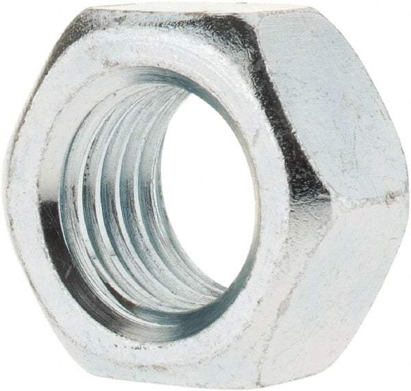 Value Collection - M20x2.50 Steel Right Hand Hex Nut - 30mm Across Flats, 16mm High, Zinc-Plated Finish - Makers Industrial Supply