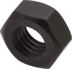 Value Collection - M10x1.50 Steel Right Hand Hex Nut - 17mm Across Flats, 8mm High, Uncoated - Makers Industrial Supply