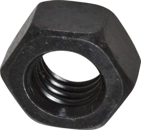 Value Collection - M12x1.75 Steel Right Hand Hex Nut - 19mm Across Flats, 10mm High, Uncoated - Makers Industrial Supply